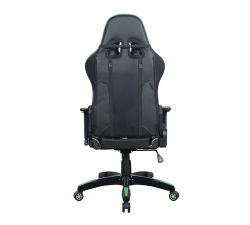 Кресло компьютерное BRABIX "GT Carbon GM-120", две подушки, экокожа, черное/зеленое, 531929 Кресло компьютерное BRABIX "GT Carbon GM-120", две подушки, экокожа, черное/зеленое, 531929