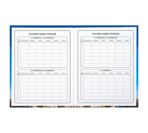 Дневник 1-4 класс 48 л., твердый, BRAUBERG, глянцевая ламинация, с подсказом, 