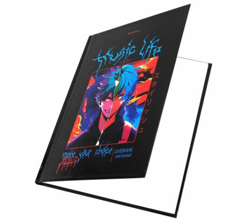 Дневник 1-11 класс 40 л., твердый, BRAUBERG, глянцевая ламинация, 