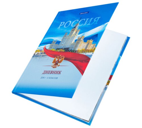 Дневник 1-11 класс 40 л., твердый, BRAUBERG, ламинация, цветная печать, 