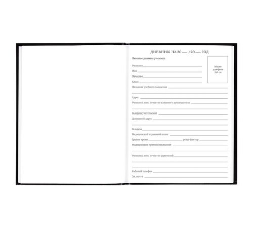 Дневник 5-11 класс 48 л., гибкая обложка, BRAUBERG, глянцевая ламинация, с подсказом, 