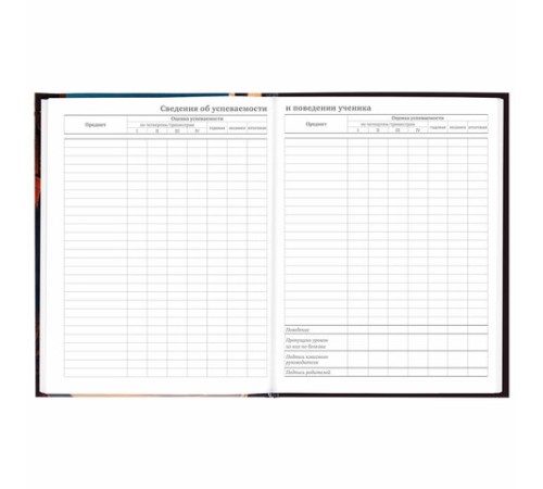 Дневник 5-11 класс 48 л., твердый, BRAUBERG, глянцевая ламинация, с подсказом, 