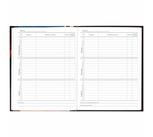 Дневник 5-11 класс 48 л., твердый, BRAUBERG, глянцевая ламинация, с подсказом, 