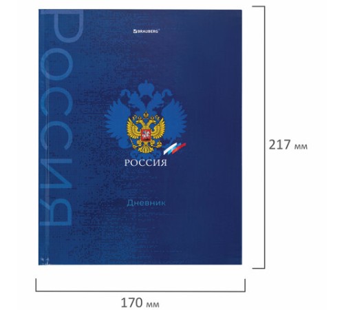 Дневник 5-11 класс 48 л., твердый, BRAUBERG, глянцевая ламинация, с подсказом, 
