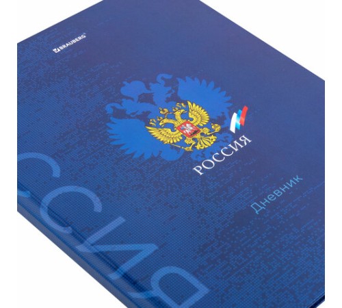 Дневник 5-11 класс 48 л., твердый, BRAUBERG, глянцевая ламинация, с подсказом, 