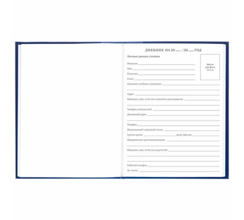 Дневник 5-11 класс 48 л., твердый, BRAUBERG, глянцевая ламинация, с подсказом, 