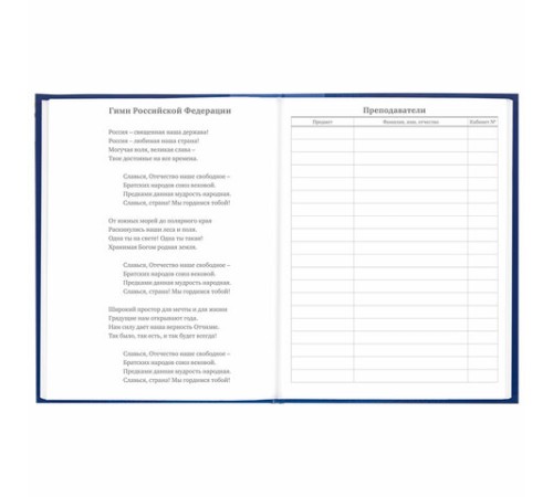 Дневник 5-11 класс 48 л., твердый, BRAUBERG, глянцевая ламинация, с подсказом, 