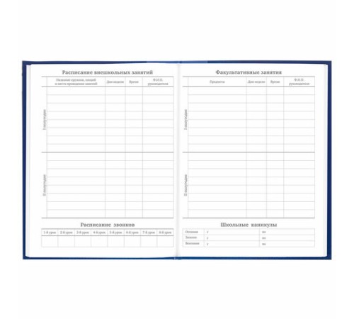 Дневник 5-11 класс 48 л., твердый, BRAUBERG, глянцевая ламинация, с подсказом, 