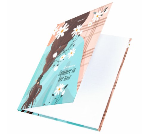 Дневник 5-11 класс 48 л., твердый, BRAUBERG, глянцевая ламинация, с подсказом, 