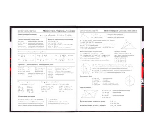 Дневник 5-11 класс 48 л., твердый, BRAUBERG, выборочный лак, с подсказом, 