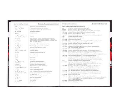 Дневник 5-11 класс 48 л., твердый, BRAUBERG, выборочный лак, с подсказом, 