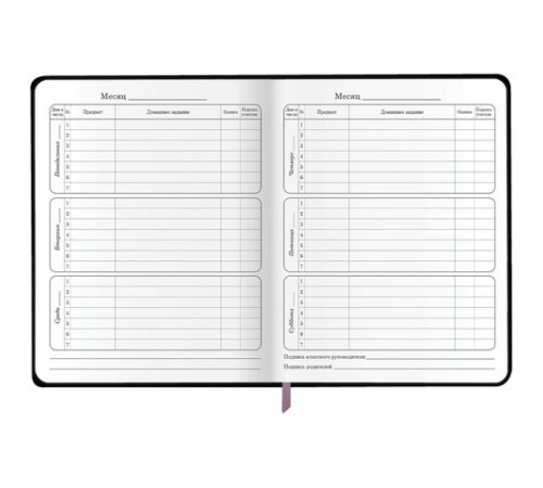 Дневник 1-4 класс 48 л., кожзам (гибкая), печать, фольга, ЮНЛАНДИЯ, 