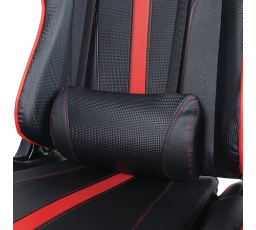 Кресло компьютерное BRABIX "GT Carbon GM-120", две подушки, экокожа, черное/красное, 531931 Кресло компьютерное BRABIX "GT Carbon GM-120", две подушки, экокожа, черное/красное, 531931