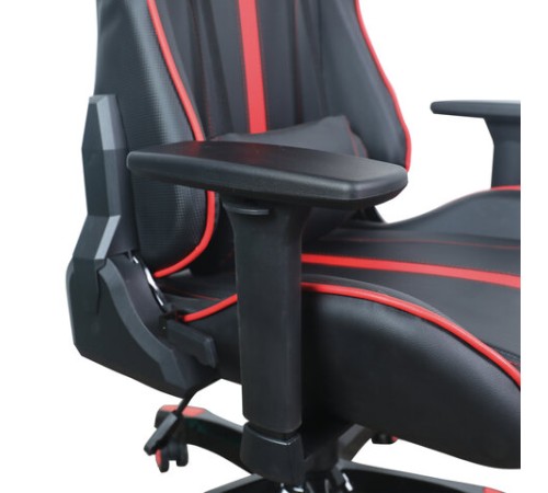 Кресло компьютерное BRABIX "GT Carbon GM-120", две подушки, экокожа, черное/красное, 531931 Кресло компьютерное BRABIX "GT Carbon GM-120", две подушки, экокожа, черное/красное, 531931