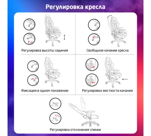 Кресло компьютерное BRABIX "GT Carbon GM-120", две подушки, экокожа, черное/красное, 531931 Кресло компьютерное BRABIX "GT Carbon GM-120", две подушки, экокожа, черное/красное, 531931