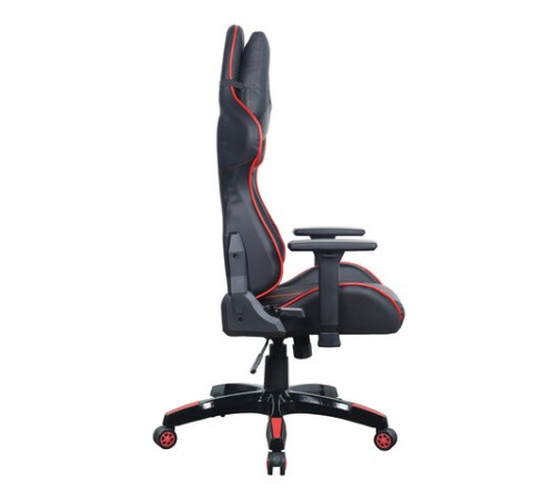 Кресло компьютерное BRABIX "GT Carbon GM-120", две подушки, экокожа, черное/красное, 531931 Кресло компьютерное BRABIX "GT Carbon GM-120", две подушки, экокожа, черное/красное, 531931