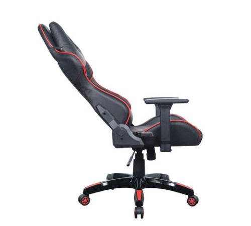 Кресло компьютерное BRABIX "GT Carbon GM-120", две подушки, экокожа, черное/красное, 531931 Кресло компьютерное BRABIX "GT Carbon GM-120", две подушки, экокожа, черное/красное, 531931
