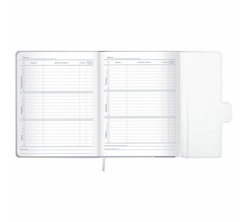 Дневник 1-11 класс 48 л., кожзам (твердая), магнитный клапан, ЮНЛАНДИЯ, 