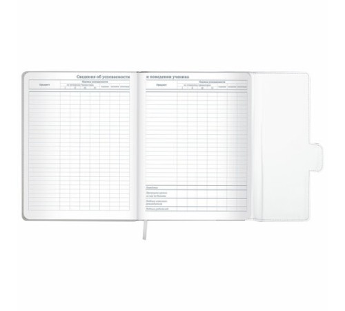 Дневник 1-11 класс 48 л., кожзам (твердая), магнитный клапан, ЮНЛАНДИЯ, 