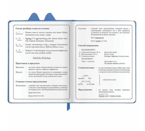 Дневник 1-4 класс 48 л., кожзам (твердая с поролоном), фигурный край, ЮНЛАНДИЯ, 
