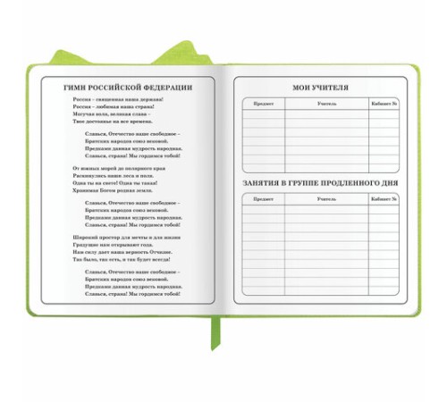 Дневник 1-4 класс 48 л., кожзам (твердая с поролоном), фигурный край, ЮНЛАНДИЯ, 