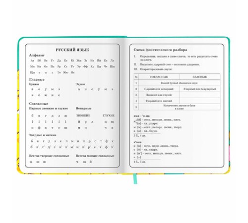 Дневник 1-4 класс 48 л., кожзам (твердая с поролоном), печать, аппликация, ЮНЛАНДИЯ, 