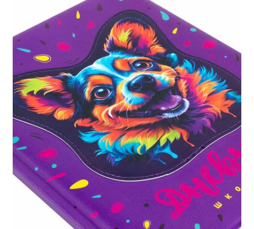 Дневник 1-4 класс 48 л., кожзам (твердая с поролоном), печать, аппликация, ЮНЛАНДИЯ, 