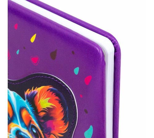 Дневник 1-4 класс 48 л., кожзам (твердая с поролоном), печать, аппликация, ЮНЛАНДИЯ, 