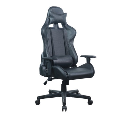 Кресло компьютерное BRABIX "GT Carbon GM-115", две подушки, экокожа, черное, 531932 Кресло компьютерное BRABIX "GT Carbon GM-115", две подушки, экокожа, черное, 531932