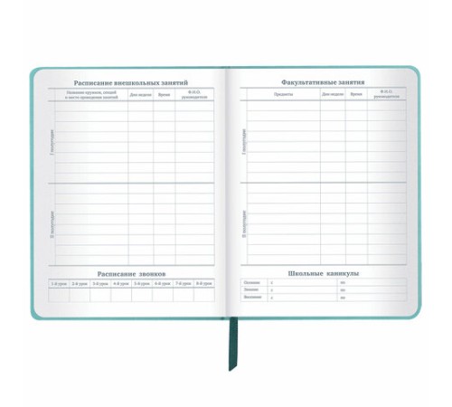 Дневник 1-11 класс 48 л., кожзам (твердая с поролоном), тиснение, аппликация, BRAUBERG, 