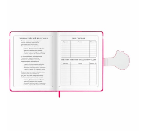 Дневник 1-4 класс 48 л., кожзам (твердая), застежка, ЮНЛАНДИЯ, 