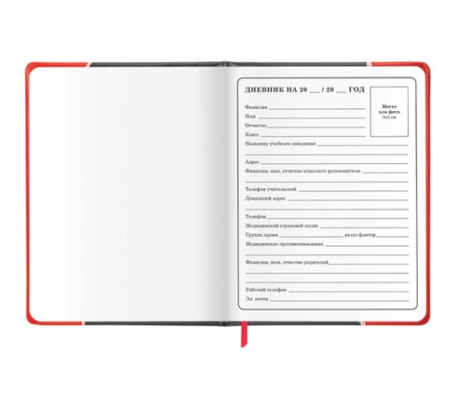 Дневник 1-4 класс 48 л., кожзам (твердая с поролоном), печать, наклейки, ЮНЛАНДИЯ, 