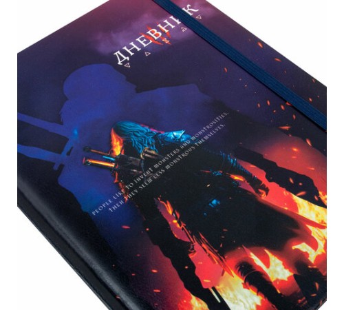 Дневник 1-11 класс 48 л., кожзам (твердая с поролоном), печать, резинка, конверт, BRAUBERG, 