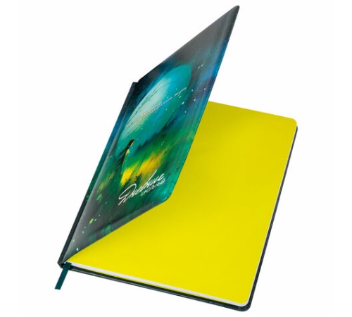 Дневник 1-11 класс 48 л., кожзам (твердая с поролоном), печать, резинка, конверт, BRAUBERG, 