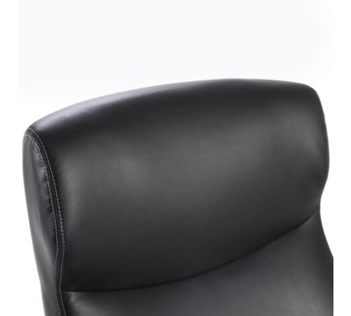 Кресло офисное BRABIX PREMIUM "Total HD-006", НАГРУЗКА до 180 кг, экокожа, хром, черное, 531933 Кресло офисное BRABIX PREMIUM "Total HD-006", НАГРУЗКА до 180 кг, экокожа, хром, черное, 531933