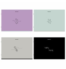 Альбом для рисования А4, 40 листов, скоба, обложка картон, BRAUBERG, 203х288 мм, 