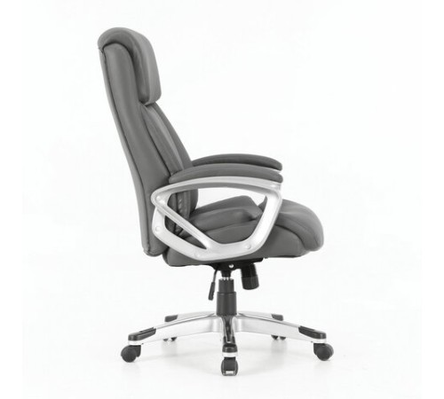 Кресло офисное BRABIX PREMIUM "Level EX-527", пружинный блок, рециклированная кожа, серое, 531937 Кресло офисное BRABIX PREMIUM "Level EX-527", пружинный блок, рециклированная кожа, серое, 531937