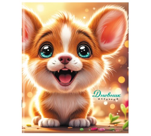 Дневник 1-11 класс 40 л., на скобе, ПИФАГОР, обложка картон, 