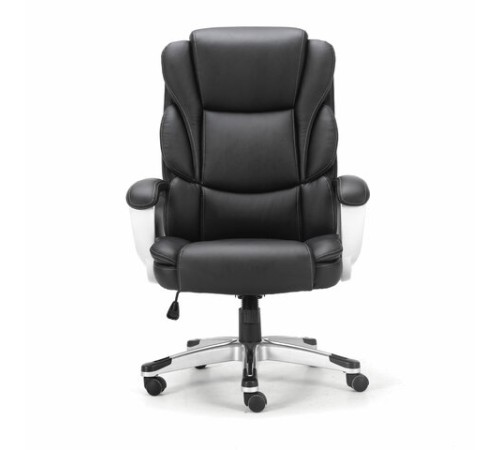 Кресло офисное BRABIX PREMIUM "Rest EX-555", пружинный блок, экокожа, черное, 531938 Кресло офисное BRABIX PREMIUM "Rest EX-555", пружинный блок, экокожа, черное, 531938