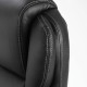 Кресло офисное BRABIX PREMIUM "Rest EX-555", пружинный блок, экокожа, черное, 531938