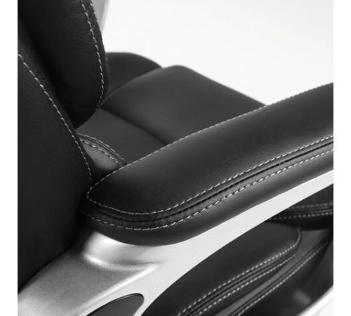 Кресло офисное BRABIX PREMIUM "Rest EX-555", пружинный блок, экокожа, черное, 531938 Кресло офисное BRABIX PREMIUM "Rest EX-555", пружинный блок, экокожа, черное, 531938