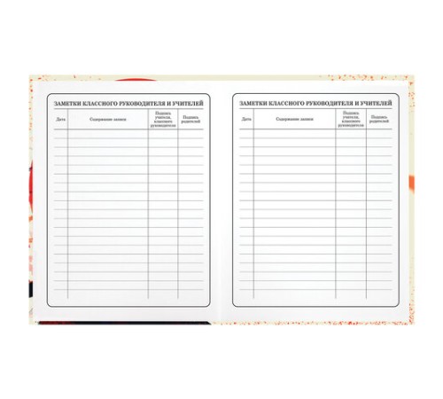 Дневник 1-4 класс 48 л., твердый, ЮНЛАНДИЯ, глянцевая ламинация, с подсказом, 