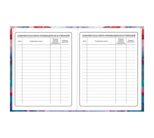 Дневник 1-4 класс 48 л., твердый, BRAUBERG, глянцевая ламинация, с подсказом, 