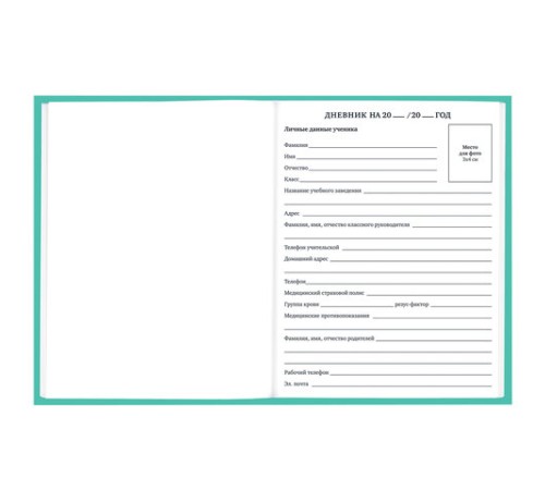 Дневник 1-11 класс 40 л., твердый, BRAUBERG, матовая ламинация, АССОРТИ, 107165