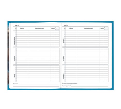 Дневник 1-11 класс 40 л., твердый, BRAUBERG, глянцевая ламинация, 