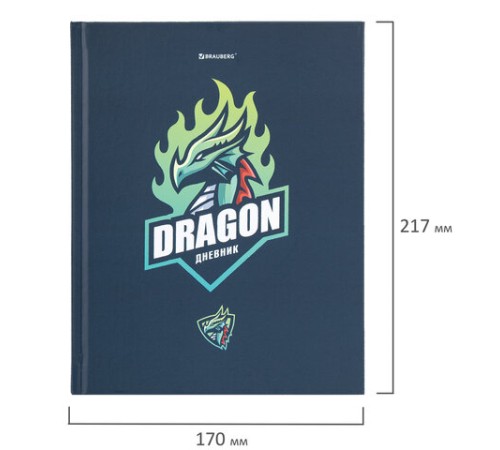 Дневник 1-11 класс 40 л., твердый, BRAUBERG, матовая ламинация, 