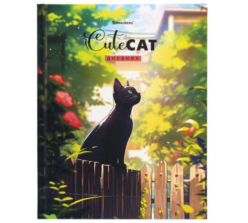 Дневник 1-11 класс 40 л., твердый, BRAUBERG, матовая ламинация, 