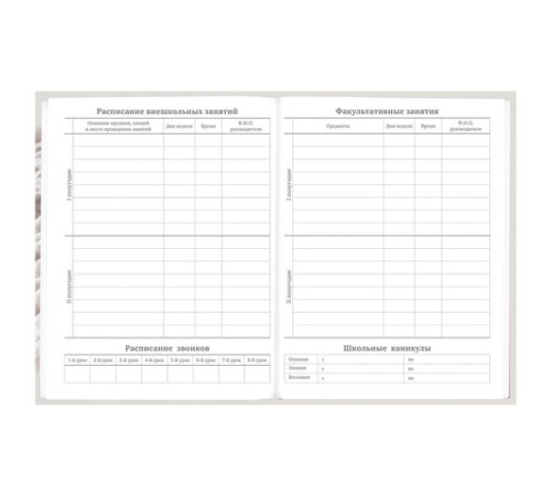 Дневник 5-11 класс 48 л., твердый, BRAUBERG, глянцевая ламинация, с подсказом, 