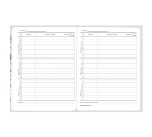 Дневник 5-11 класс 48 л., твердый, BRAUBERG, глянцевая ламинация, с подсказом, 