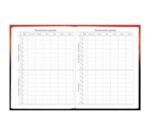 Дневник 5-11 класс 48 л., твердый, BRAUBERG, глянцевая ламинация, с подсказом, 